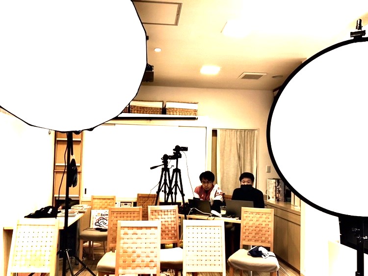 落語で学ぶ相続・事業承継　オンラインセミナーのリハーサル